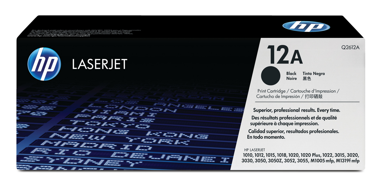 HP Toner 12A 2000 listů černý 1 ks