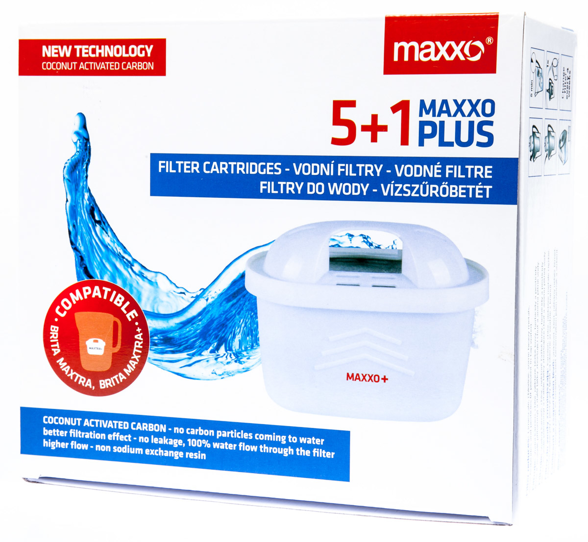 BTW Vodní filtry Maxxo+ 6 ks