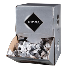 RIOBA Cukr porce pyramidky 500 x 4 g