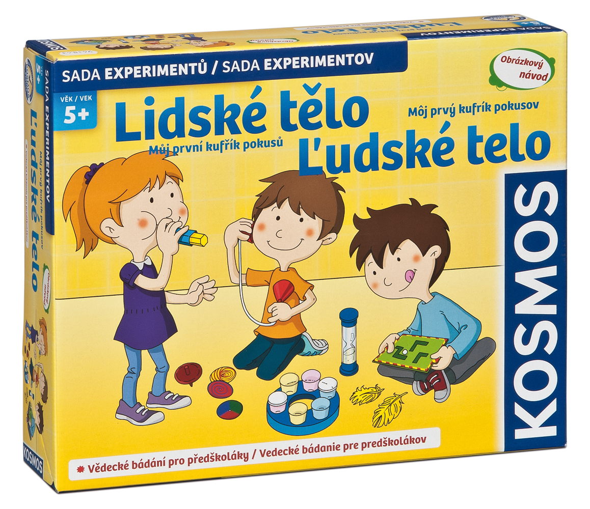 Lidské tělo sada experimentů (CZ,SK) 1 ks