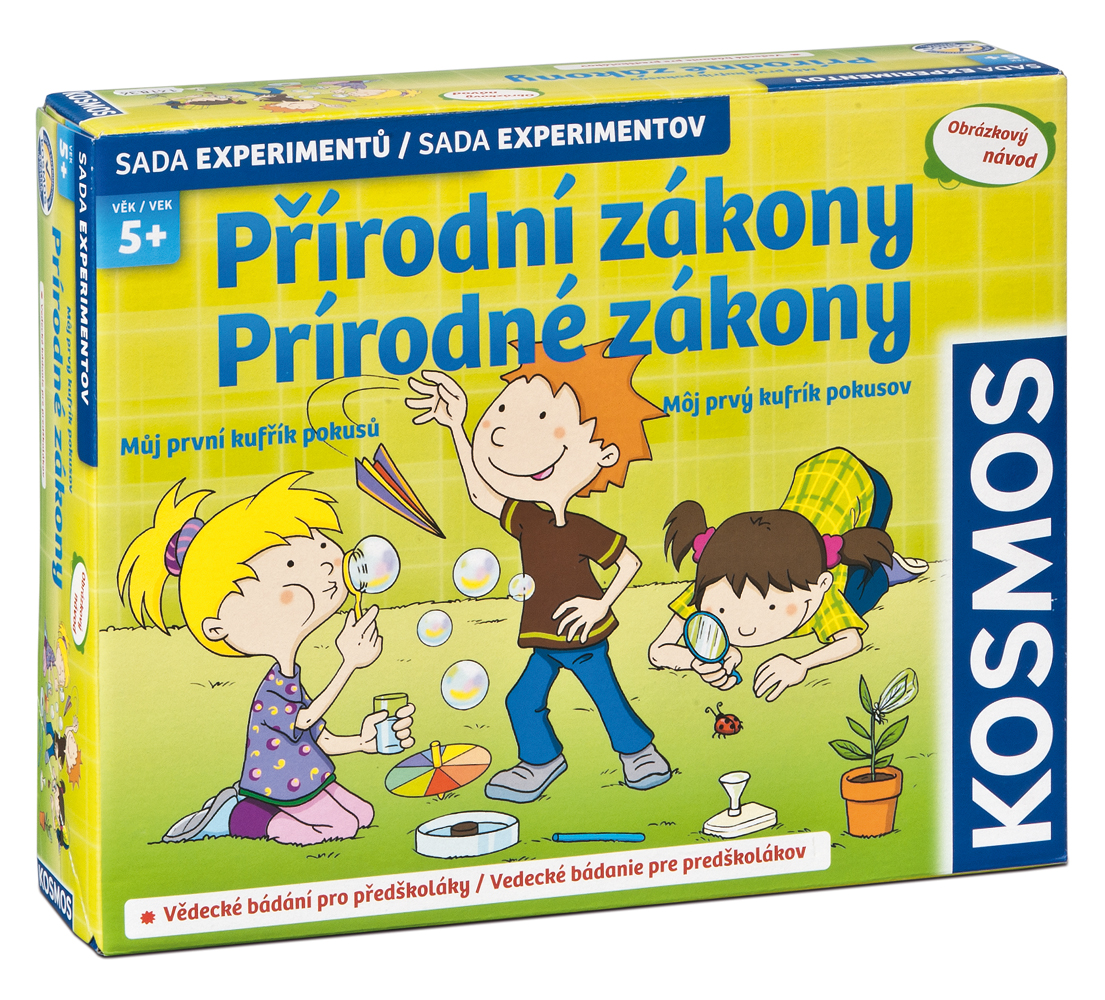 Přírodní zákony sada experimentů (CZ,SK) 1 ks