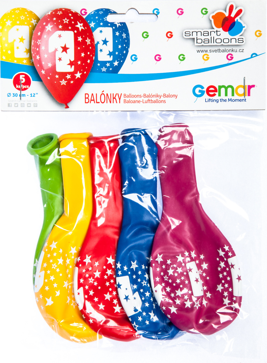 GEMAR Balónek nafukovací 30 cm 