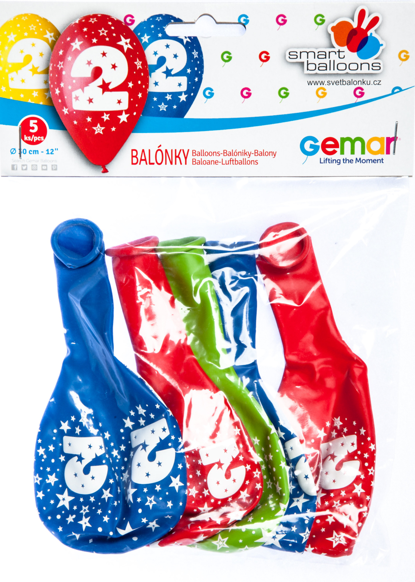 GEMAR Balónek nafukovací 30 cm 