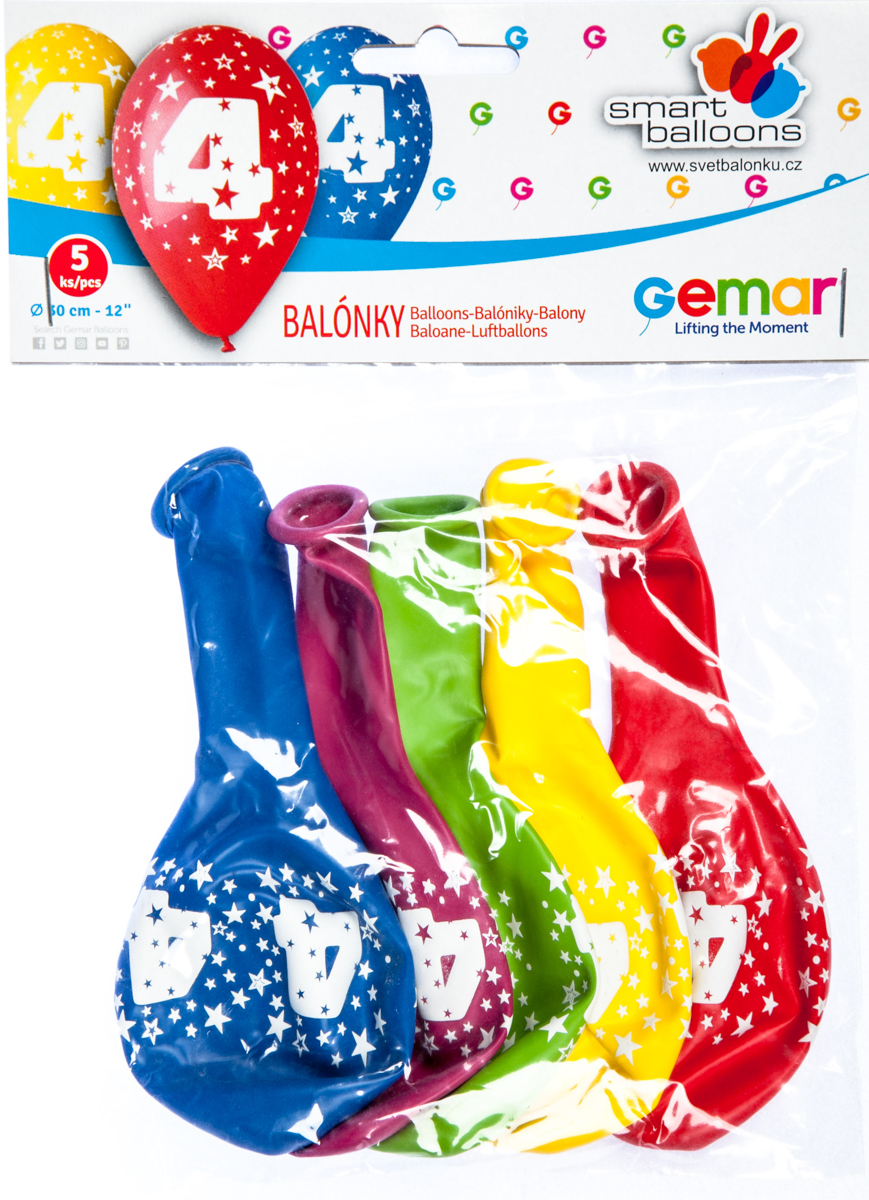 GEMAR Balónek nafukovací 30 cm 