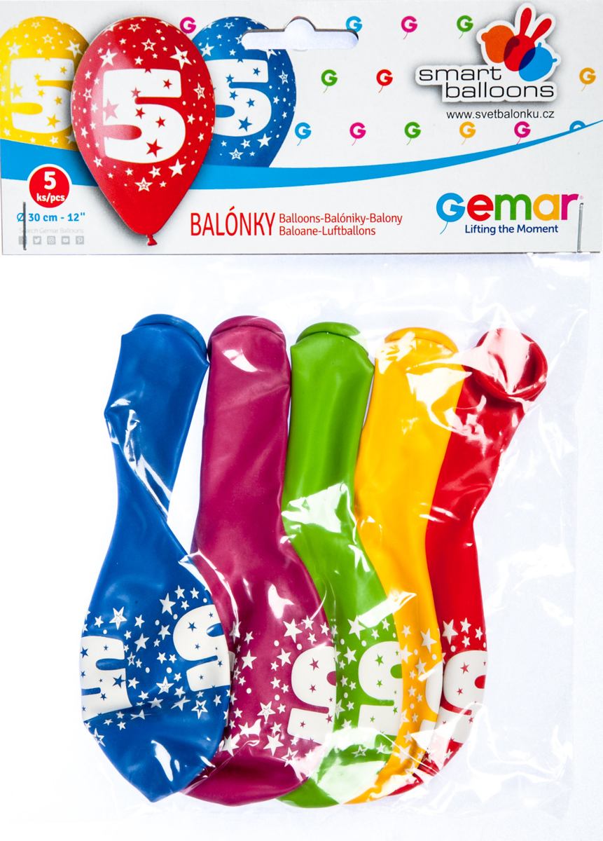 GEMAR Balónek nafukovací 30 cm 