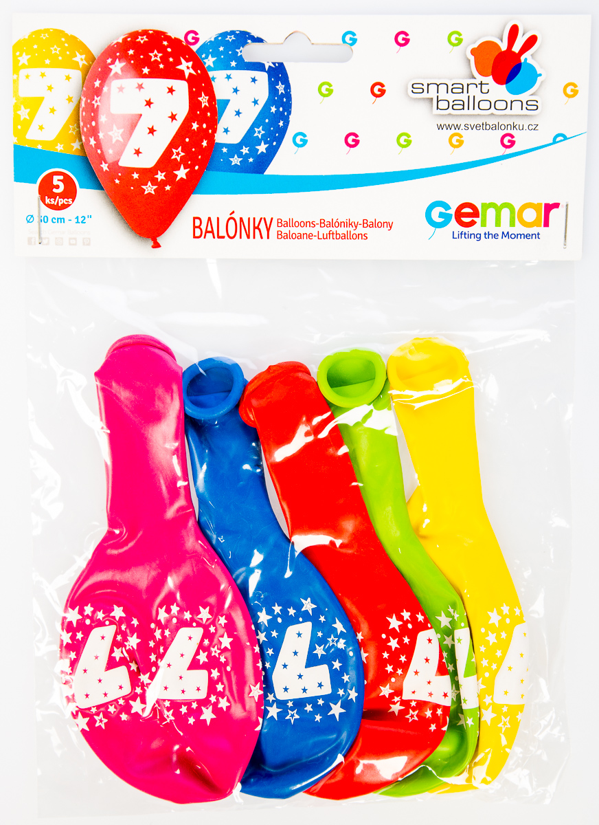 GEMAR Balónek nafukovací 30 cm 