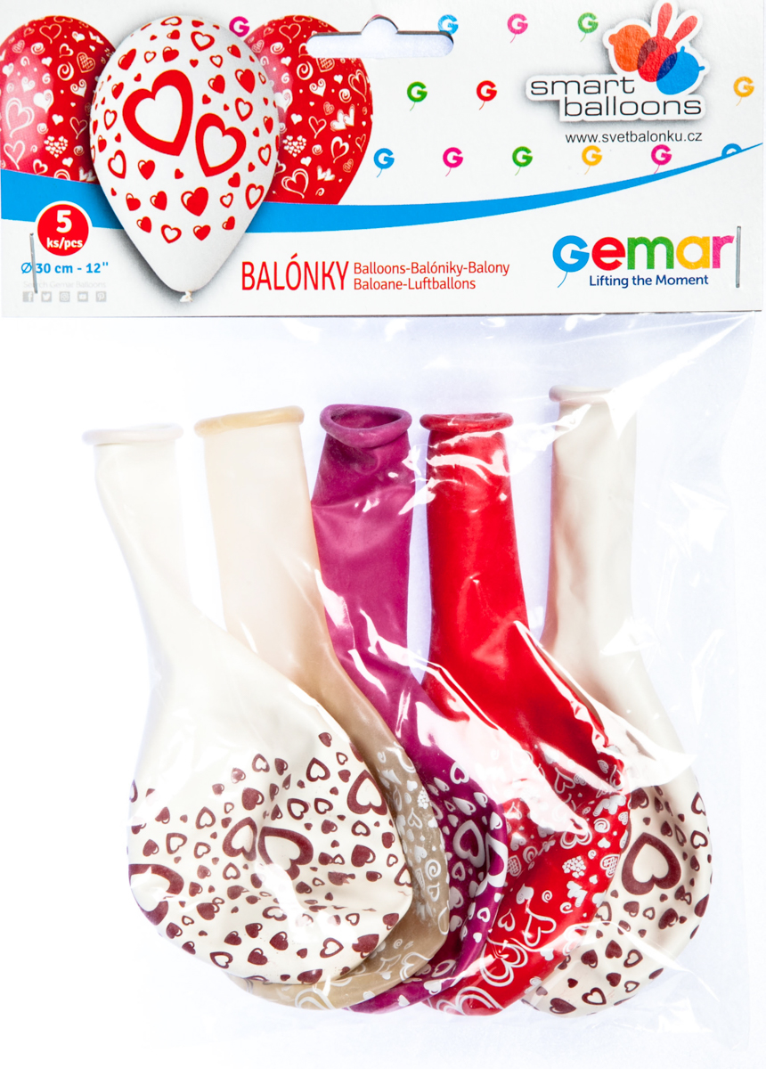 GEMAR Balónek nafukovací 30 cm 