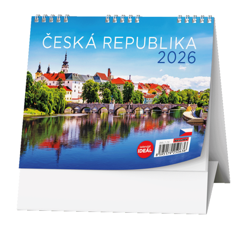 BALOUŠEK Kalendář stolní Ideál ČR 1 ks