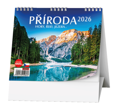 BALOUŠEK Kalendář stolní Ideál příroda 1 ks