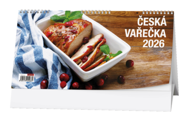 BALOUŠEK Stolní kalendář Česká vařečka 1 ks