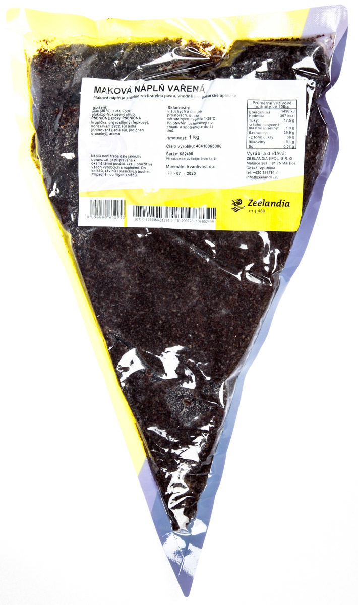Zeelandia Náplň maková vařená chlaz. 1 kg