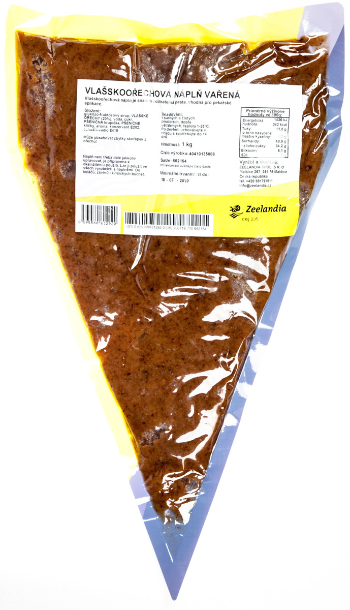 Náplň vlašský ořech vařená chlaz. 1 kg