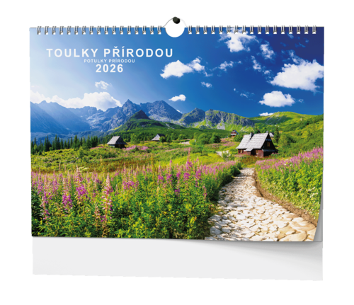 BALOUŠEK Kalendář nástěnný Toulky přírodou A3 1 ks
