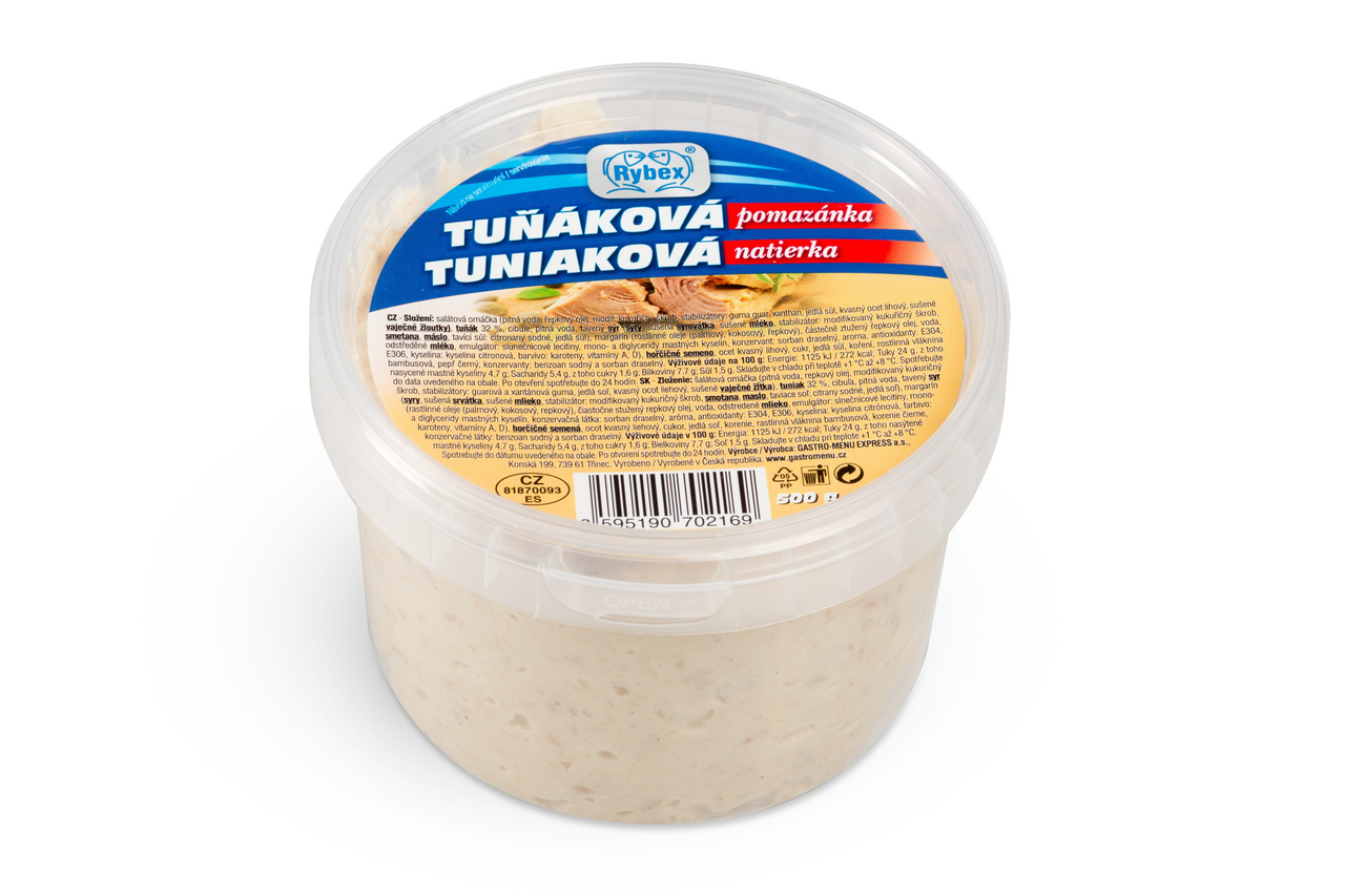 GASTRO MENU Pomazánka tuňáková chlaz. 500 g