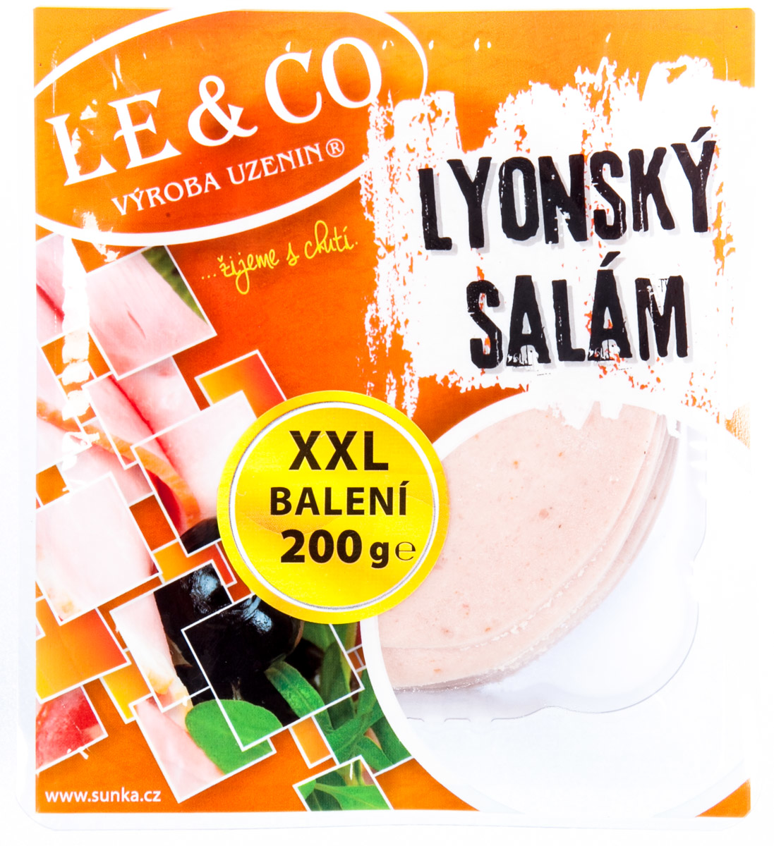 LE & CO Salám Lyonský plátky chlaz. 200 g