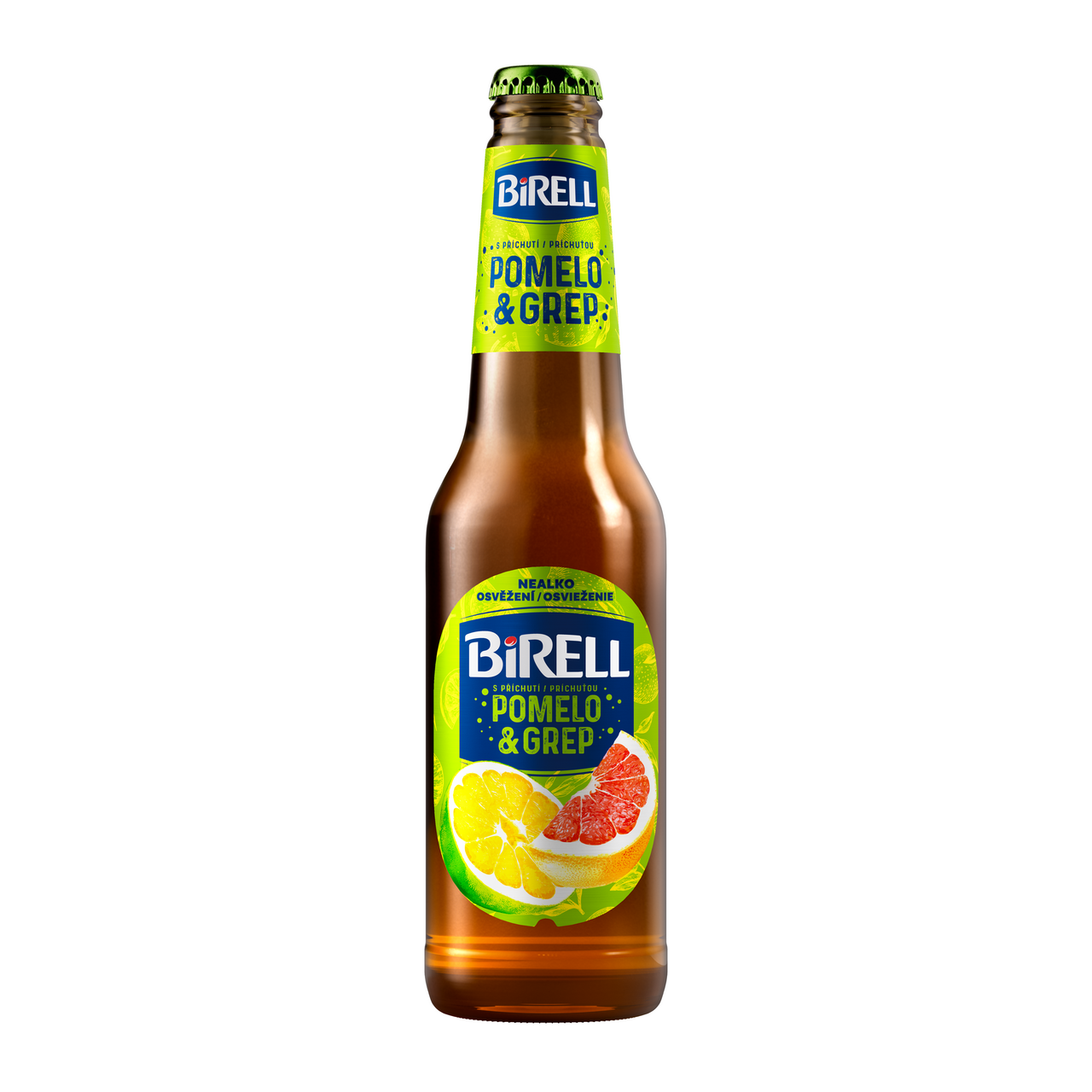 BIRELL Pomelo grep 330 ml vratná láhev