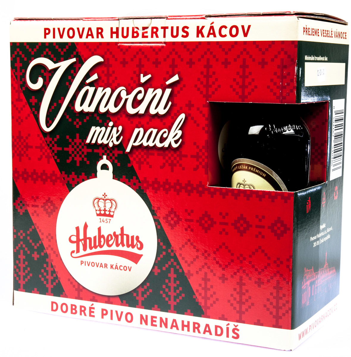 Hubertus Vánoční mixpack 8 x 500 ml