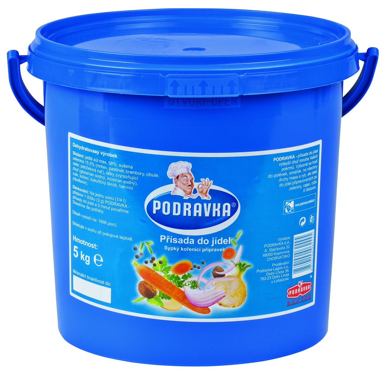 PODRAVKA Přísada do jídla 5 kg