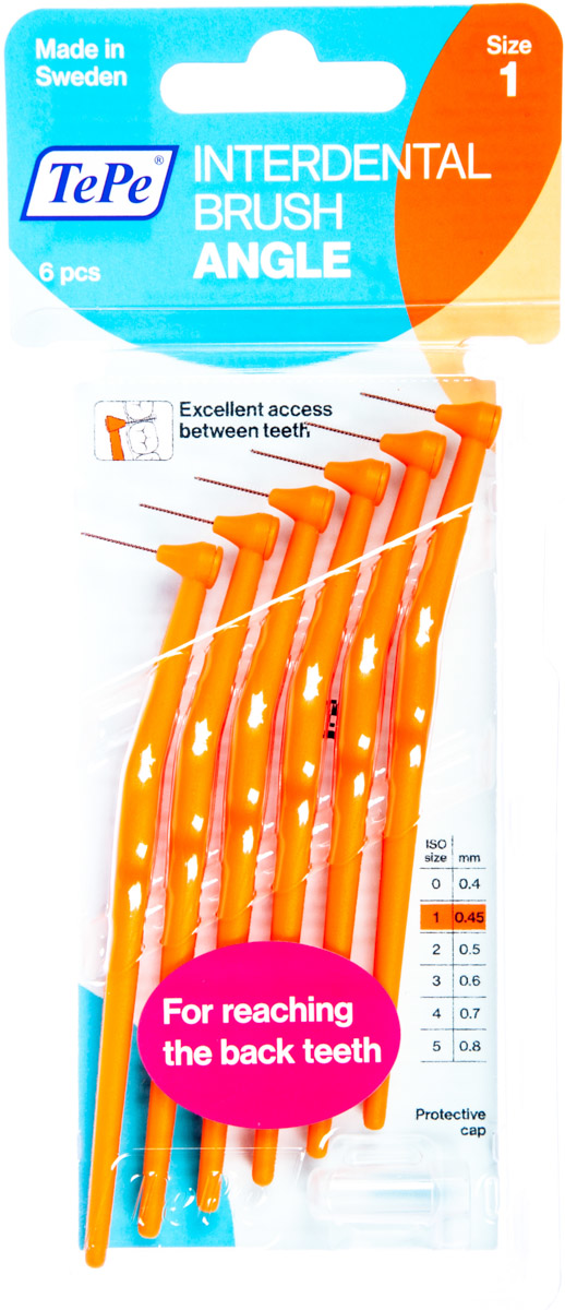 TePe Mezizubní kartáček Angle 0,45 mm 6 ks