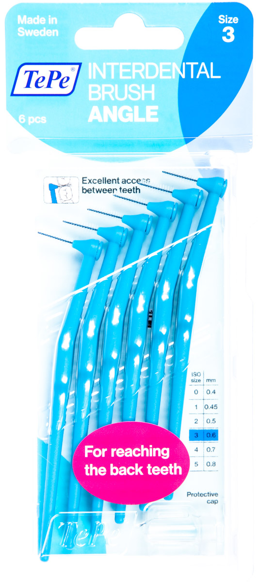 TePe Mezizubní kartáček Angle 0,6 mm 6 ks