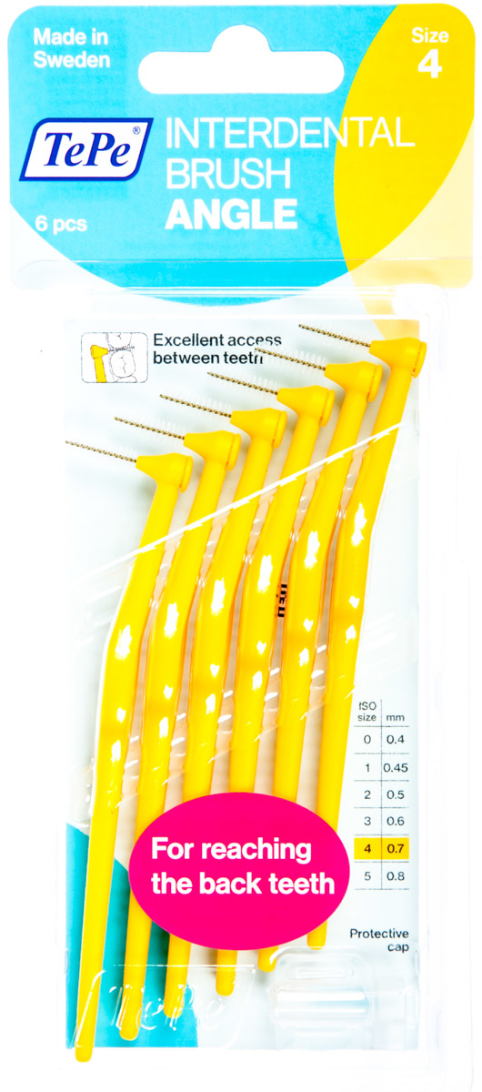 TePe Mezizubní kartáček Angle 0,7 mm 6 ks