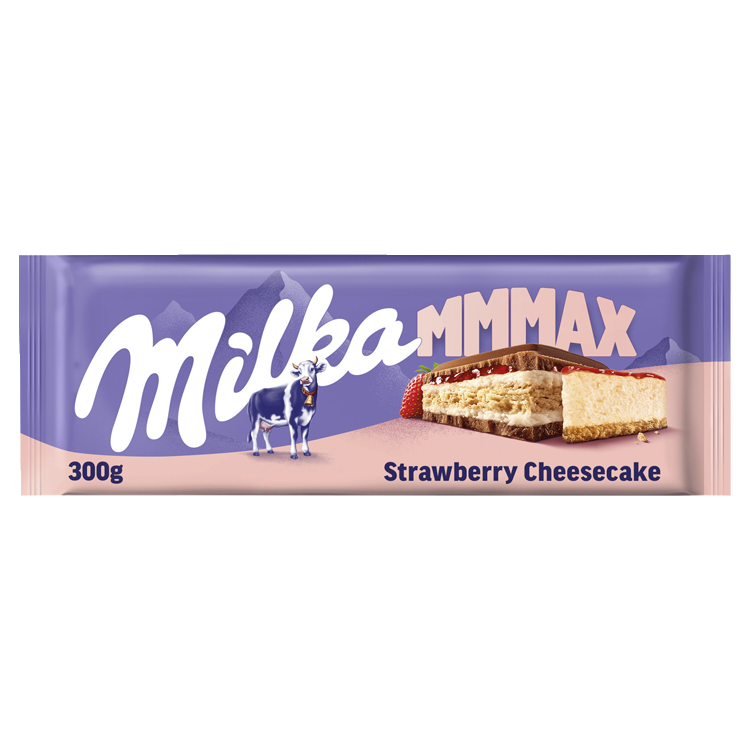 Milka Strawberry Cheesecake Mmmax 300 g