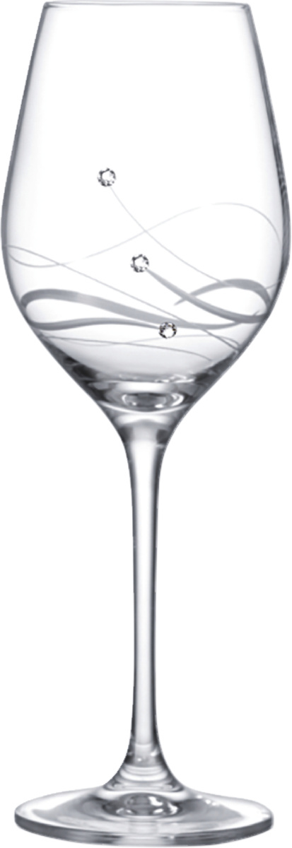 Sklenice na víno Be Bohemian Swarovski 360 ml 2 ks