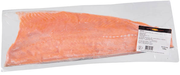 Losos obecný filet trim D mraž. váž. 1x cca 1,3-1,8 kg