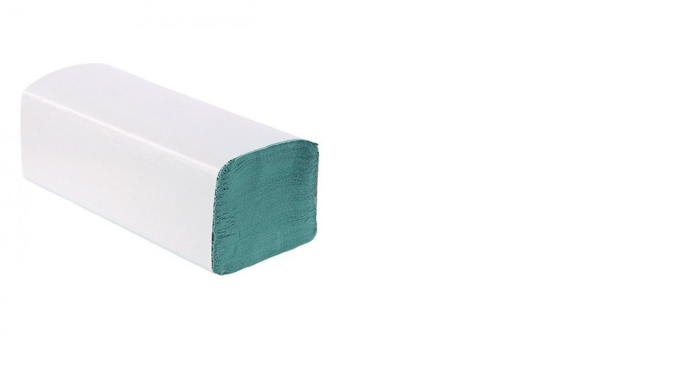 aro ZZ Ručníky papírové 1vrstvé zelené 5 x 250 ks