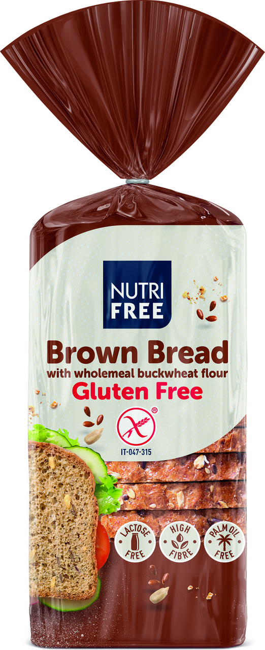 NutriFree PanBauletto Chléb celozrnný bezlepkový balený krájený 300 g
