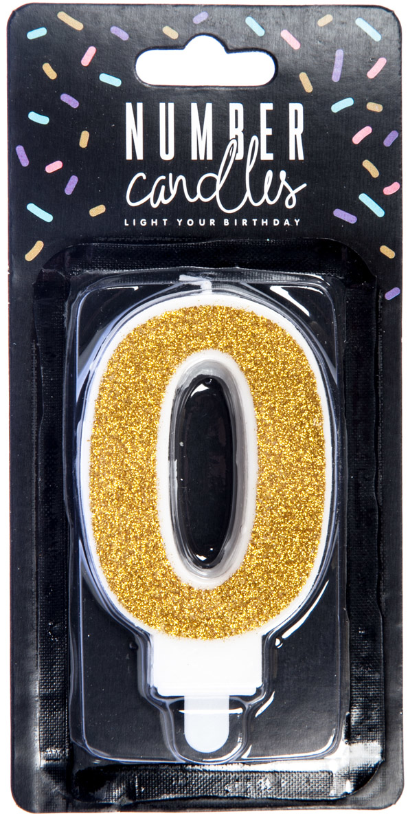 PARTY DECO Svíčka číslice 