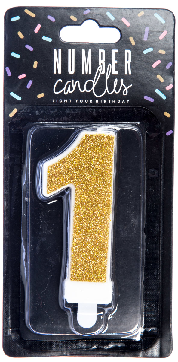 PARTY DECO Svíčka číslice 