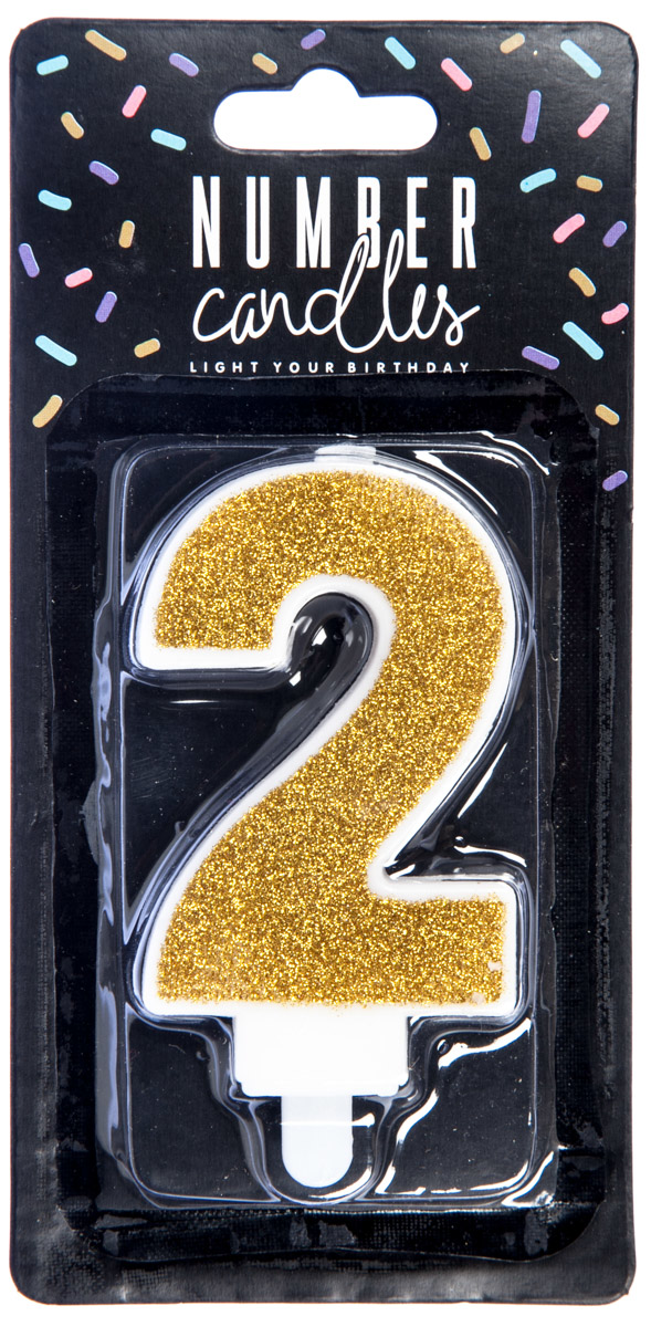 PARTY DECO Svíčka číslice 