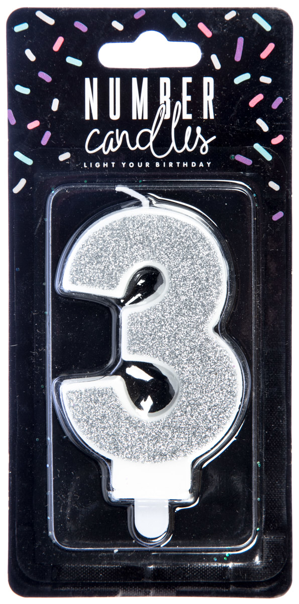 PARTY DECO Svíčka číslice 