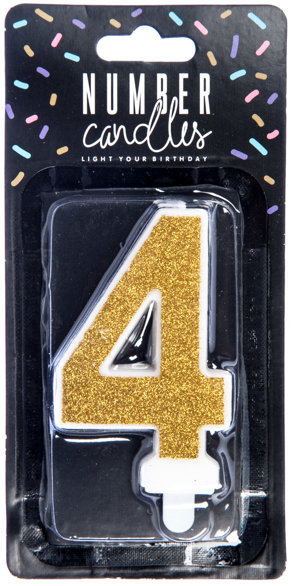 PARTY DECO Svíčka číslice 