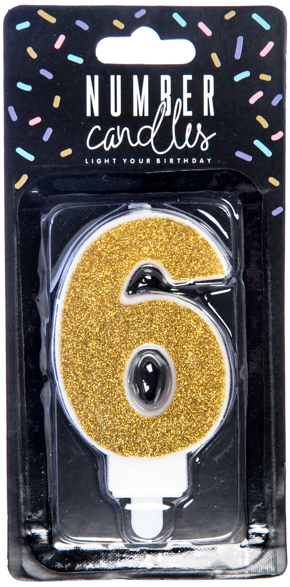PARTY DECO Svíčka číslice 