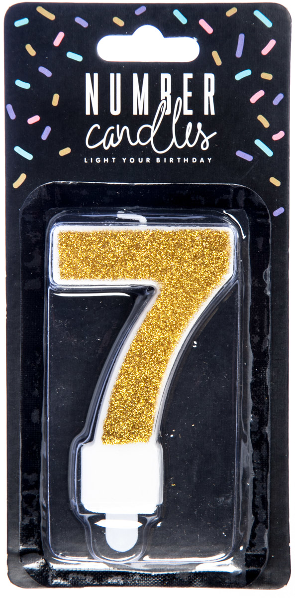 PARTY DECO Svíčka číslice 