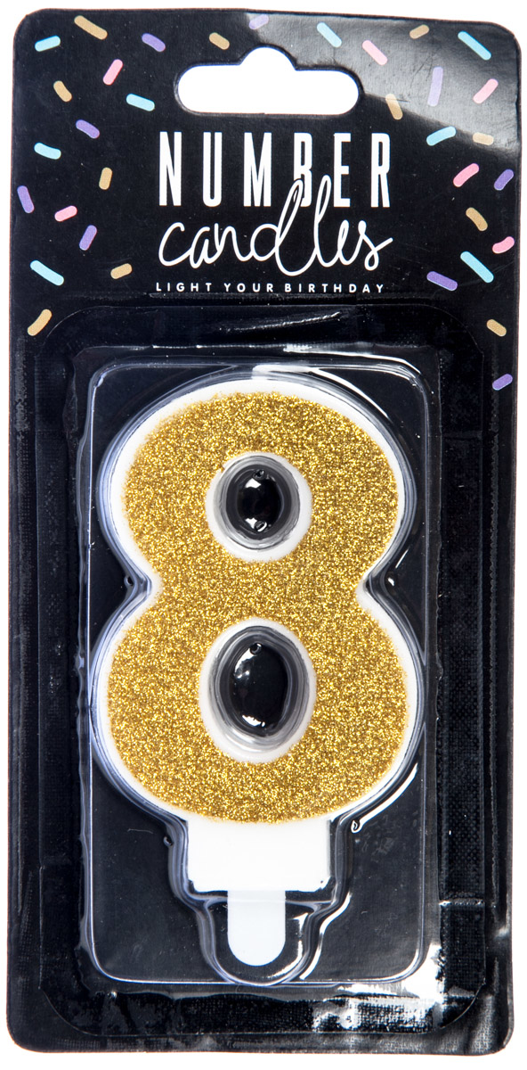 PARTY DECO Svíčka číslice 