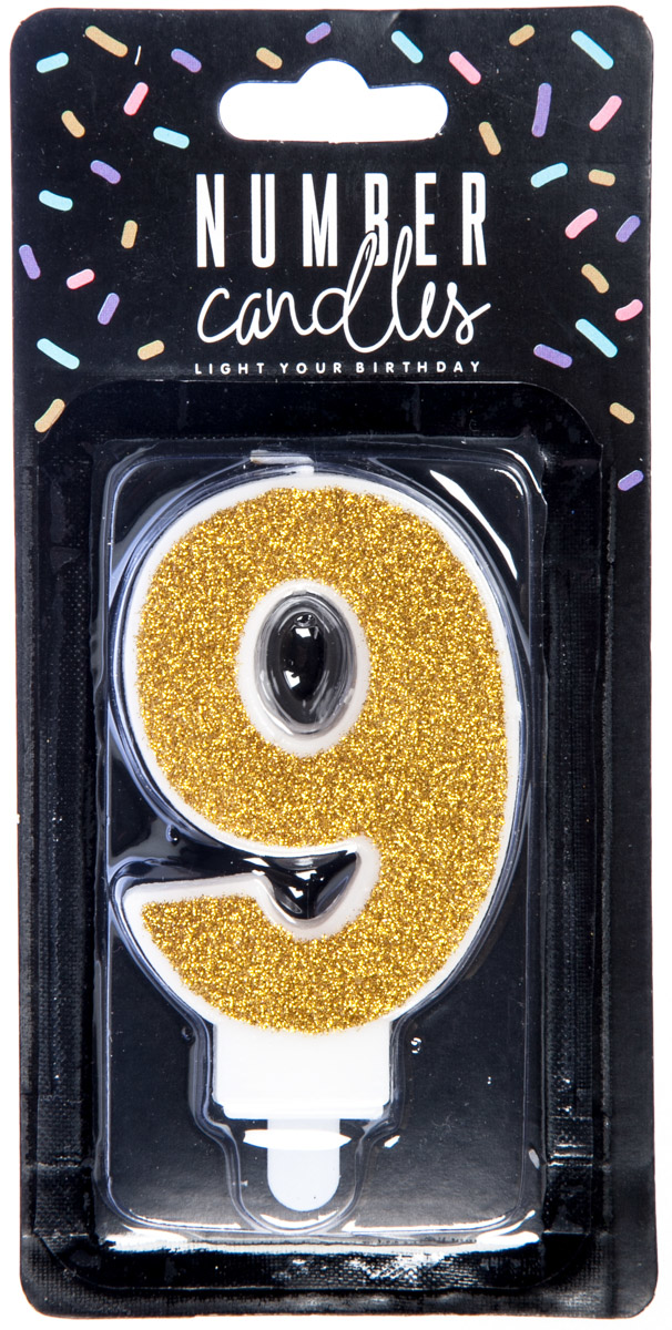 PARTY DECO Svíčka číslice 