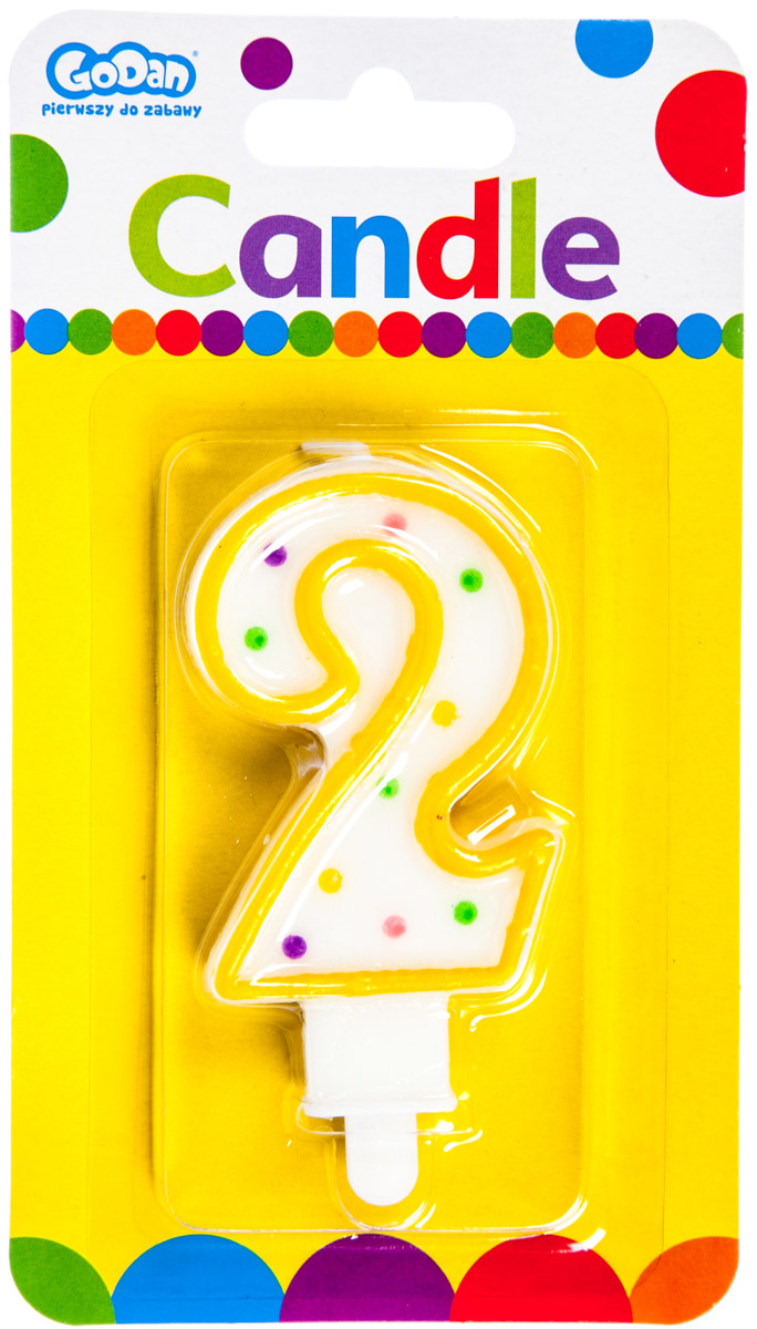 PARTY DECO Svíčka číslice 