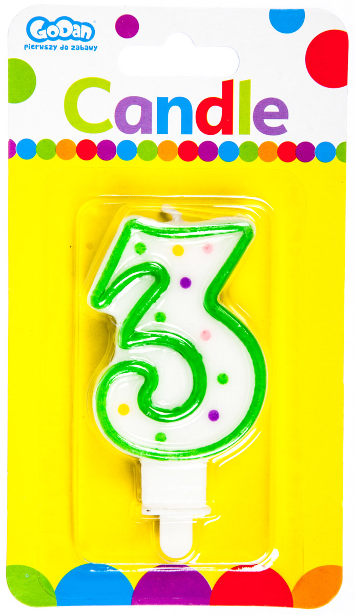 GoDan Svíčka číslice 