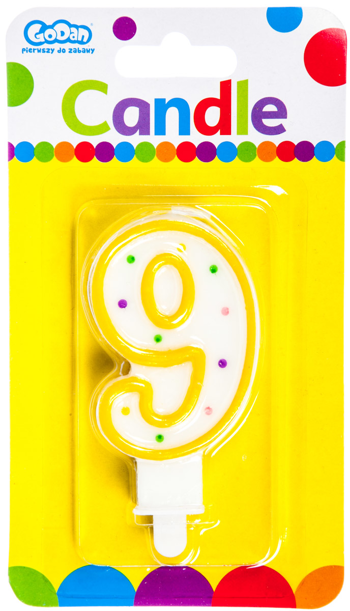 GoDan Svíčka číslice 