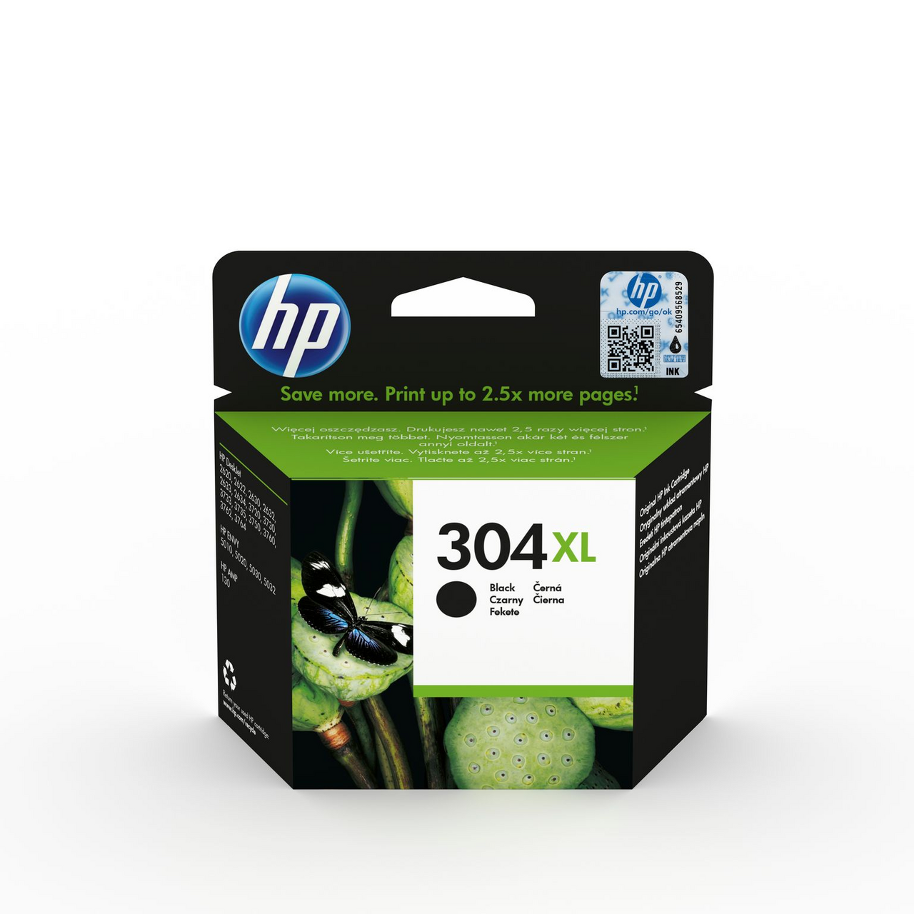 HP Náplň do tiskárny 304XL black 1 ks