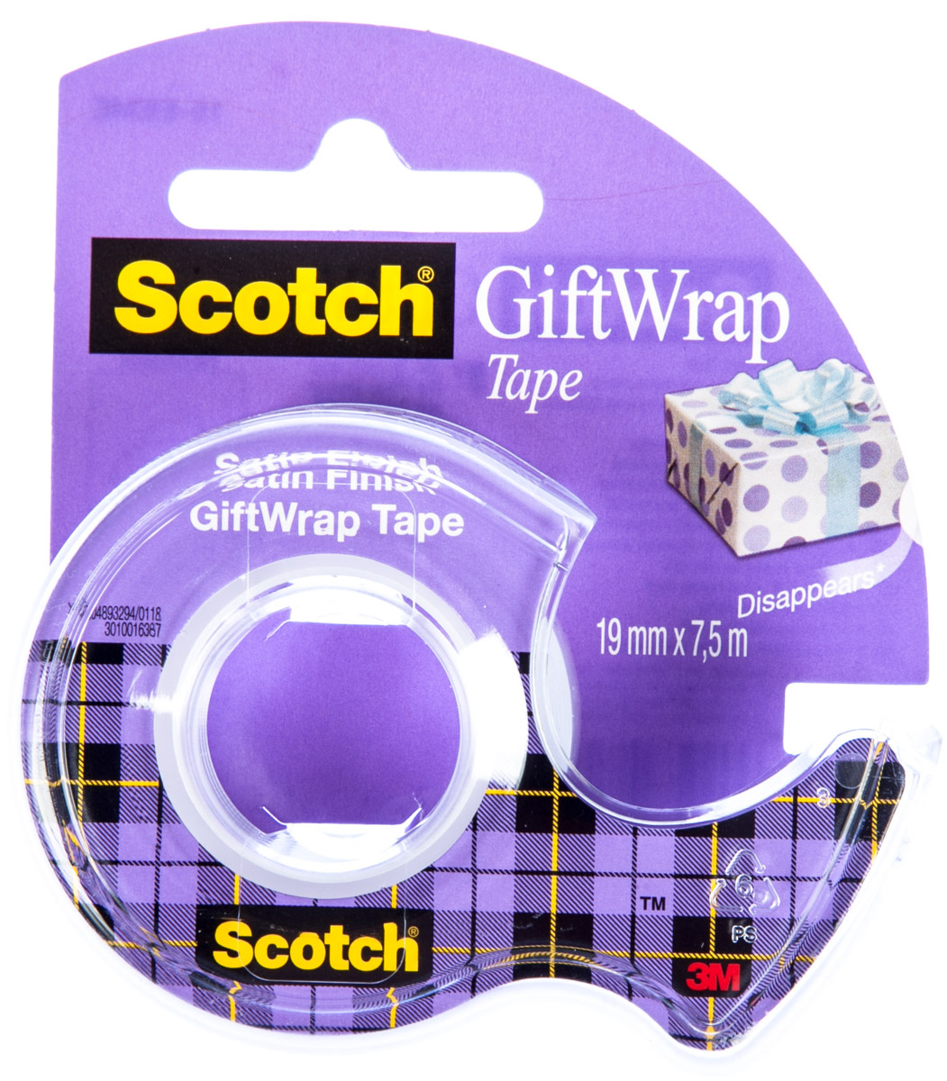 Scotch Páska lepicí Gift čirá 1 ks