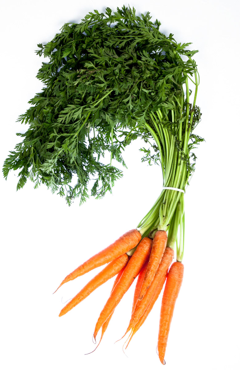 Mrkev s natí 500 g+ PT čerstvá 1 ks svazek