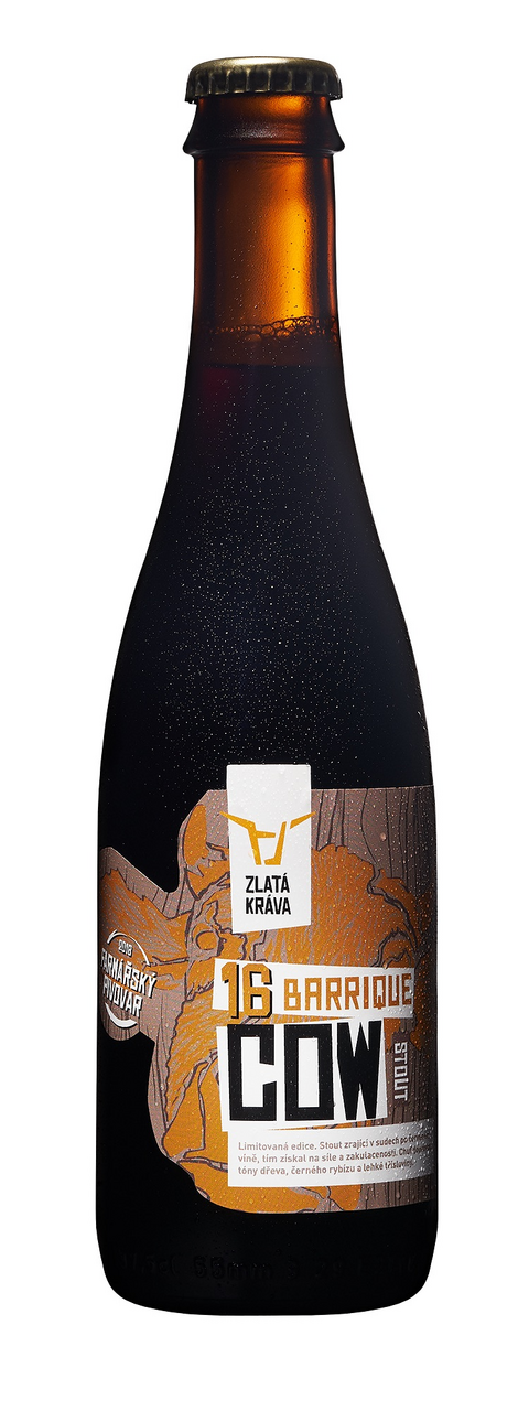 ZLATÁ KRÁVA Barrique Cow 13° pivo 750 ml