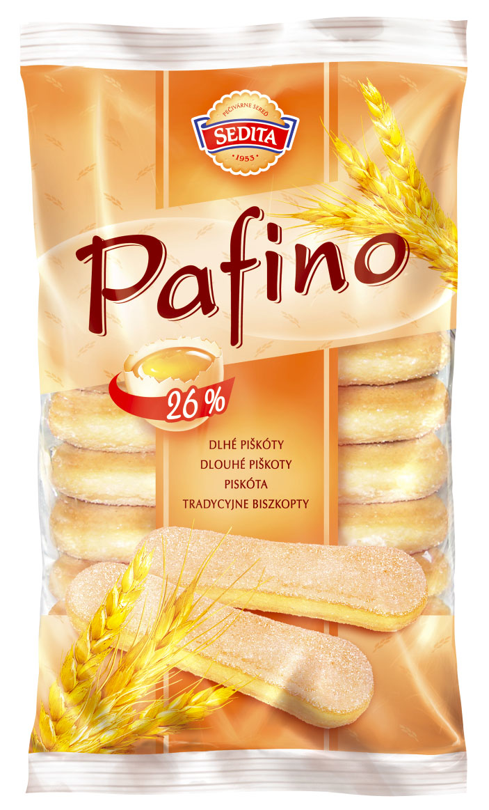 SEDITA Pafino Piškoty dlouhé 20 x 100 g
