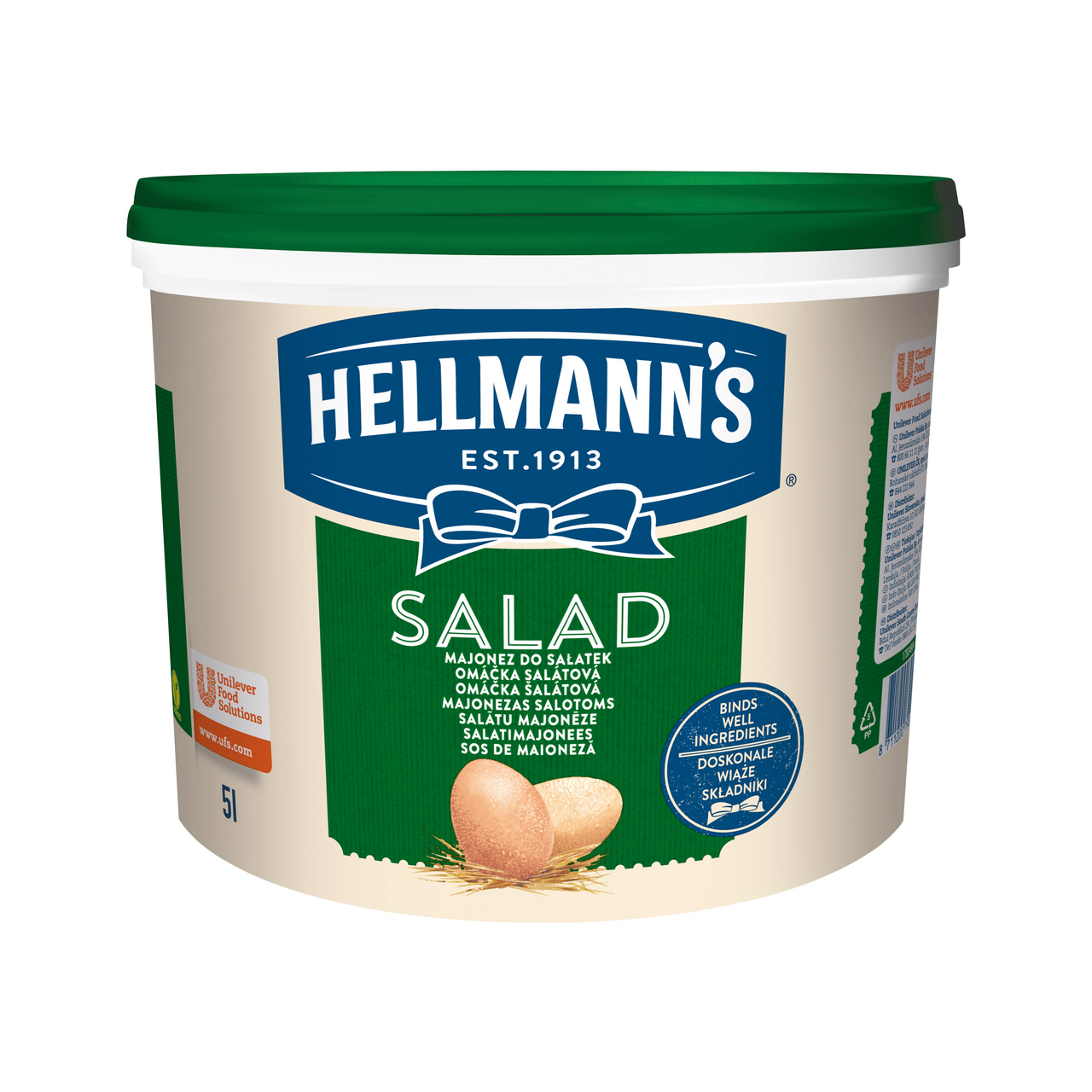 HELLMANN'S Salad Majonéza 30 % chlaz. 5 kg