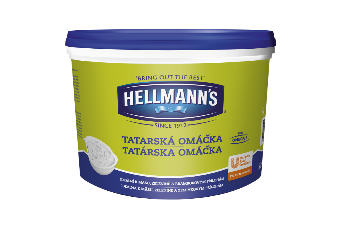 HELLMANN'S Tatarská omáčka chlaz. 5 kg
