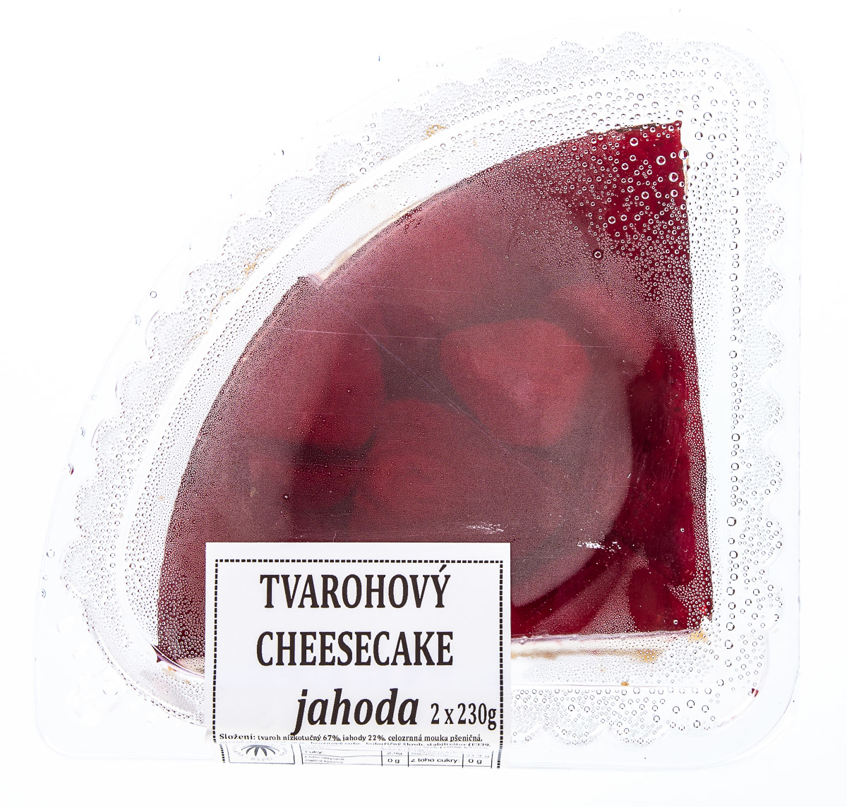 Cheesecake jahoda agar 3 x 160 g